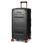 Valise extensible jeep jh002b trunk xl 80 cm noir