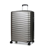 Valise extensible roncato wave dlx 75 cm champagne beige