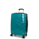 Valise moyenne rigide extensible lys morelia 65 cm verdigris vert