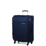 Valise moyenne souple extensible samsonite base boost 66 cm navy blue bleu