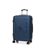 Valise moyenne taille extensible worldline tanger 3 - 65 cm bleu marine