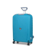 Valise rigide 4 roues roncato light 68 cm smeraldo bleu