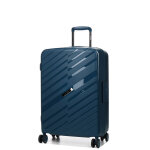 Valise rigide airtex volantis 67 cm bleu p�trole