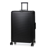 Valise rigide aluminium travelite next l 77 cm noir