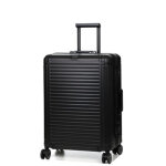 Valise rigide aluminium travelite next m 67 cm noir