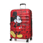 Valise rigide american tourister mickey comics 77 cm mickey comics red rouge
