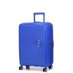 Valise rigide american tourister soundbox 67 cm cobalt blue bleu