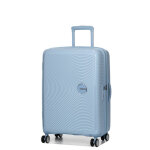 Valise rigide american tourister soundbox 67 cm pastel blue bleu
