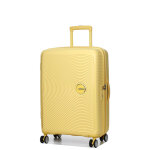 Valise rigide american tourister soundbox 67 cm pastel yellow jaune
