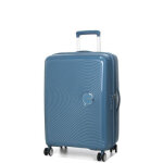 Valise rigide american tourister soundbox 67 cm stone blue bleu