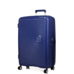 Valise rigide american tourister soundbox 77 cm midnight navy bleu
