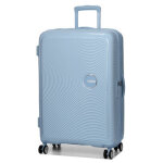 Valise rigide american tourister soundbox 77 cm pastel blue bleu