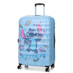 Valise rigide at lilo & stitch universe 77 cm bleu