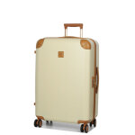 Valise rigide bric's amalfi 70. 5 cm cr�me blanc