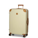 Valise rigide bric's amalfi 76 cm crme blanc