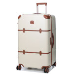 Valise rigide bric's bellagio trunk l 80 cm cr�me blanc