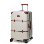 Valise rigide bric's bellagio trunk m 74 cm crme blanc