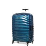 Valise rigide curv samsonite lite shock 69 cm 4 roues petrol blue bleu