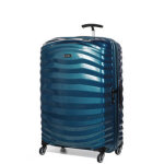 Valise rigide curv samsonite lite shock 75 cm petrol blue bleu