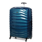 Valise rigide en curv samsonite lite shock 81 cm petrol blue bleu