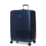 Valise rigide delsey caumartin plus 76 cm bleu acier