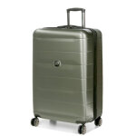 Valise rigide delsey comete + 77 cm iguane vert