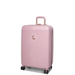 Valise rigide delsey freestyle 66. 5 cm pivoine rose