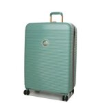 Valise rigide delsey freestyle 76 cm amande vert