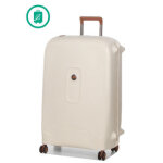Valise rigide delsey moncey eco 76 cm angora blanc