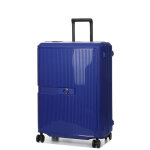 Valise rigide delsey vauban 70 cm bleu electrique