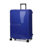 Valise rigide delsey vauban 76 cm bleu electrique