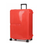 Valise rigide delsey x benetton color block 76. 5 cm rouge