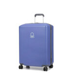 Valise rigide delsey x benetton ucb hard 65. 5 cm violet