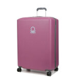 Valise rigide delsey x benetton ucb hard 75. 5 cm rose