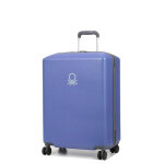 Valise rigide delsey x benetton ucb hard 65. 5 cm violet