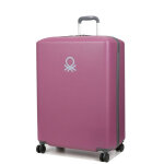 Valise rigide delsey x benetton ucb hard 75. 5 cm rose