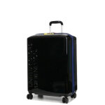 Valise rigide delsey x benetton united 65. 5 cm noir