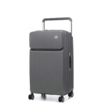 Valise rigide extensible airtex alrakis 69 cm trunk gris fonc