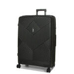 Grande valise soute rigide extensible airtex b�l�nos 76 cm noir