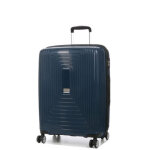 Valise rigide extensible airtex erakis 68 cm bleu marine