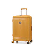 Valise rigide extensible airtex mirzam 64 cm jaune moutarde