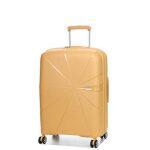 Valise rigide extensible american tourister starvibe 67 cm metallic banana jaune