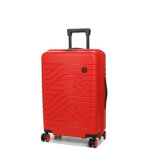 Valise rigide extensible bric's be young ulisse 65 cm rouge