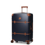 Valise rigide extensible bric's bellagio m 70. 5 cm bleu tabac