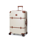 Valise rigide extensible bric's bellagio m 70. 5 cm crme blanc