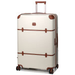 Valise rigide extensible bric's bellagio xl 82 cm cr�me blanc