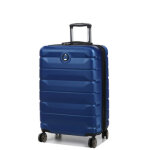Valise rigide extensible delsey air armour 68 cm bleu Valise rigide extensible delsey air armour 68 cm bleu