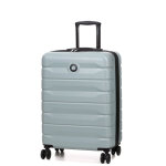 Valise rigide extensible delsey air armour 66 cm vert sauge
