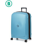 Valise rigide extensible delsey belmont plus eco 70. 5 cm bleu zinc