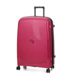 Valise rigide extensible delsey belmont plus eco 76 cm framboise rose
